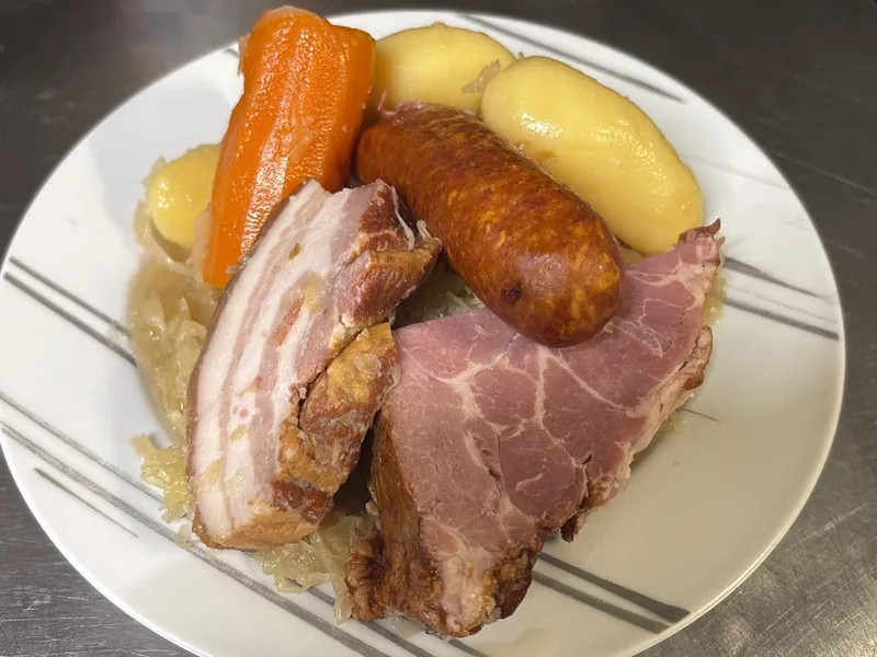 Choucroute garnie, un classique de brasserie